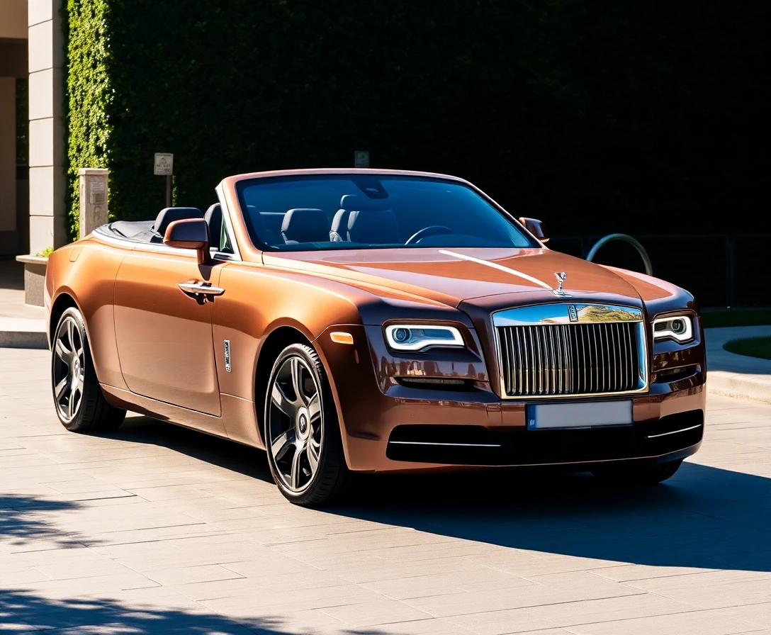 Rolls-Royce Dawn, vue de face